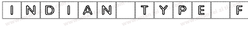 indian type foundry字体转换